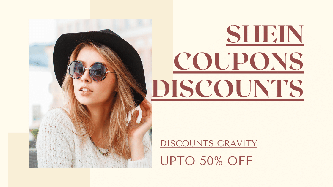 Shein coupons and Discounts Upto 50% Off